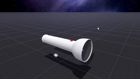How to make a flashlight in Unity, Tutorial 2022