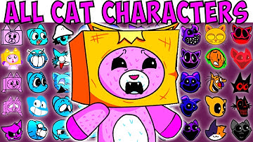 ALL CAT CHARACTERS | FNF Character Test | Gameplay VS Playground