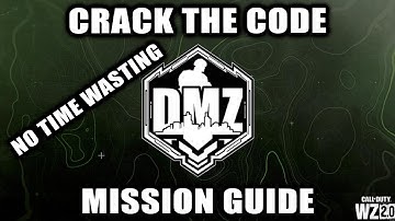 DMZ Crack the Code Mission Guide