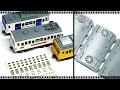 【開封#114】濃い...GM103系改造パーツセット・Nゲージ用ディティールアップ部品＆ステッカー等のジャンク鉄道模型を譲渡して頂いたのでレビュー！KATO・鉄コレのAU75Gクーラーとも比較！