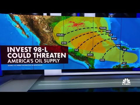 New tropical system could threaten gulf coast oil industry