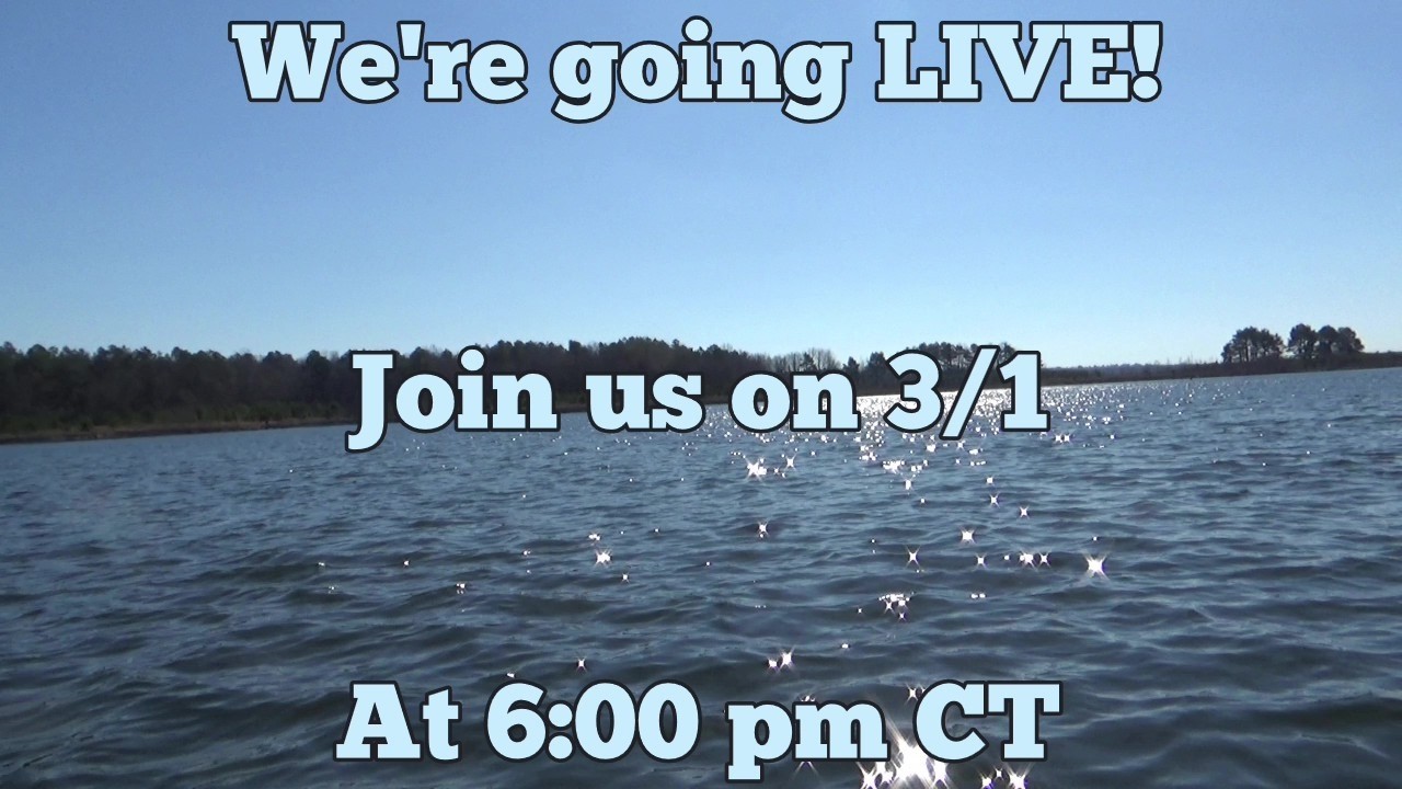 We're going live on 3/1 at 6:00 pm CT