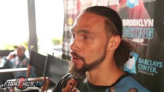 Keith Thurman breaks down & cries! "Ben Getty believed in this little boy!"
