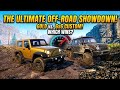 The ultimate off-road showdown !gold vs 6 x 6 costum which wins #trending