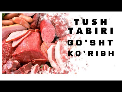 Tushda Go'sht Ko'rish Tabiri