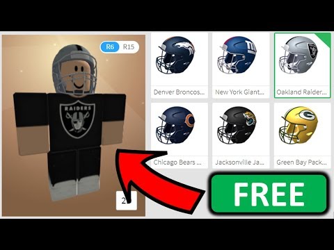 New Roblox Nfl Event How To Get Free Hats Youtube -