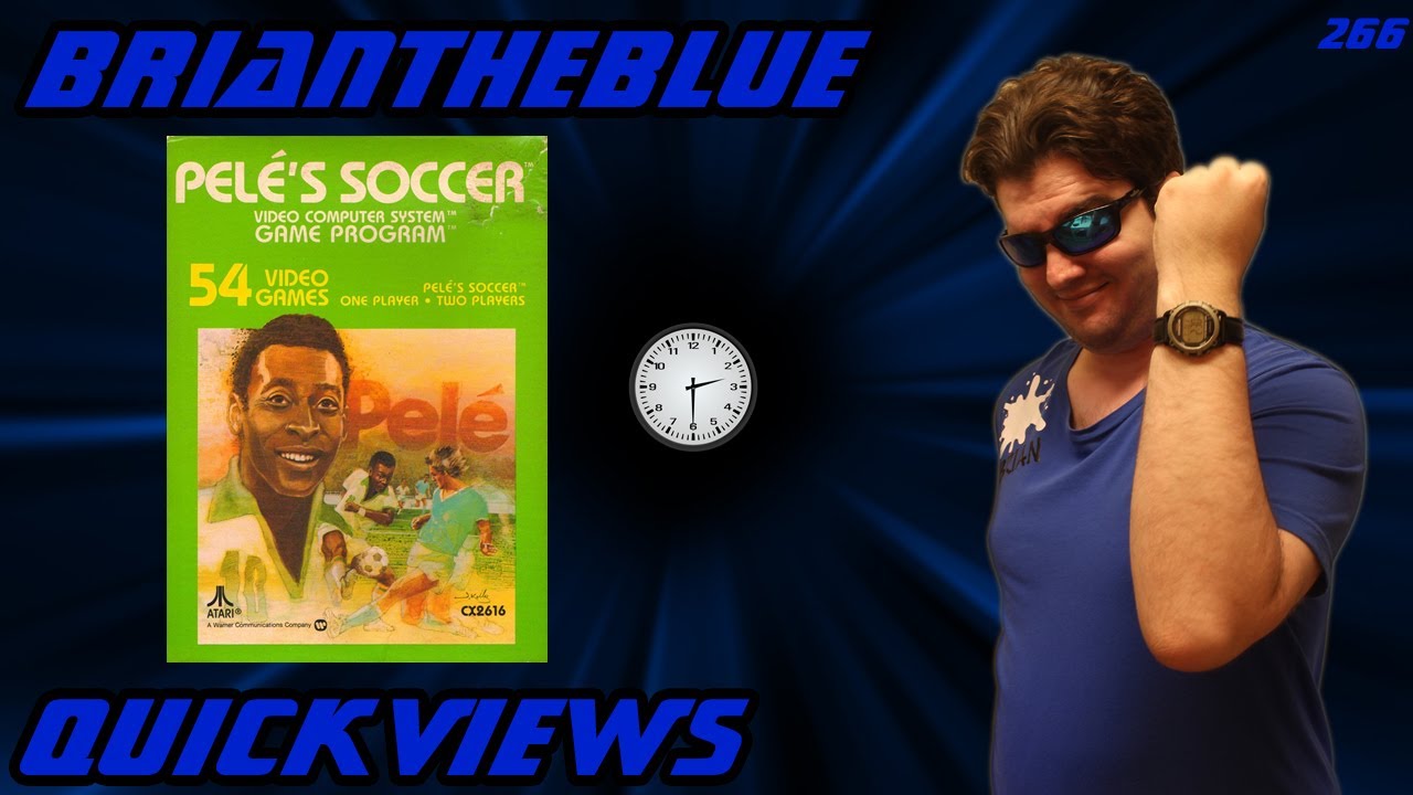 Pelés Soccer (Atari 2600) - BrianTheBlue Quickviews Episode 266