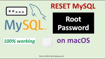 Guide to Reset MySQL Root Password on macOS (100% working)