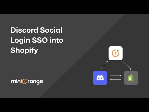 Shopify Single Sign-On (SSO) solution using Discord as Identity Provider (IDP) | Shopify Discord SSO