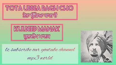 Kuldeep Manak (tota uddea baag cho)ਤੋਤਾ ਉੱਡਿਆ ਬਾਗ ਚੋਂ