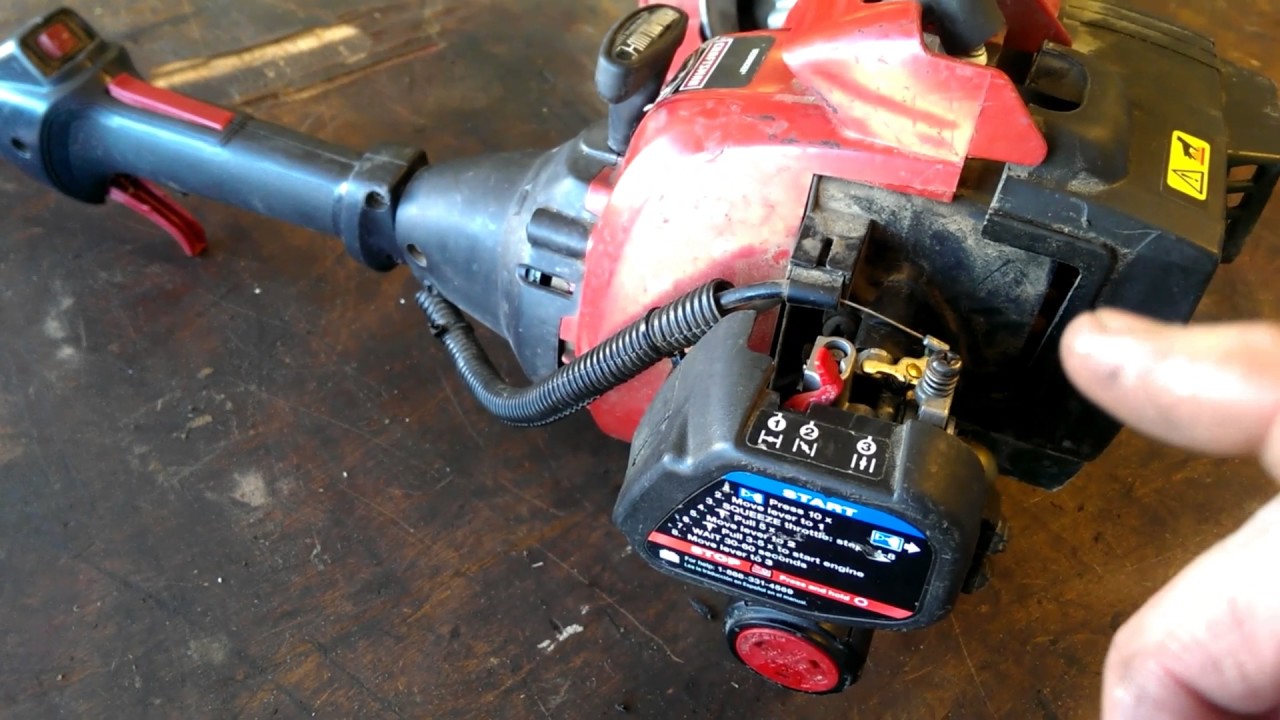 Craftsman 27cc Weed Eater Manual