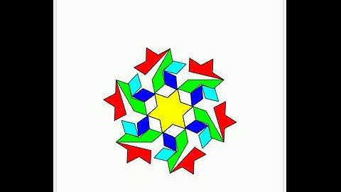 Hinged Dissection of a Hexagram into Seven Smaller Ones