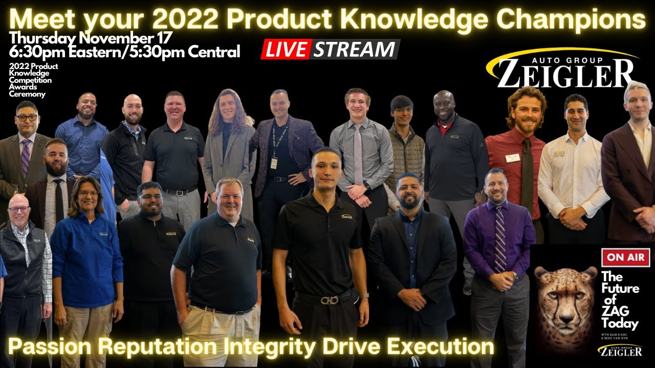 The 2022 Product Knowledge Championship Award Ceremony