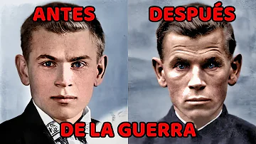 ¿Qué le ocurre a una persona después de la guerra?