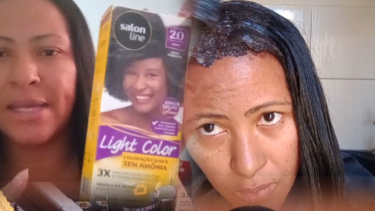 Tonaliziei meu cabelo com Light Color Salon LINE