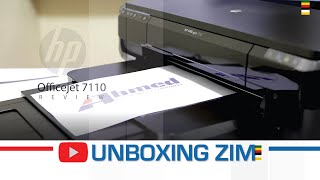 Unboxing Zim - HP Officejet 7110 Review