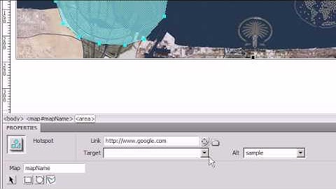 Dreamweaver CS4 Tutorial - 9 - Image Hotspots