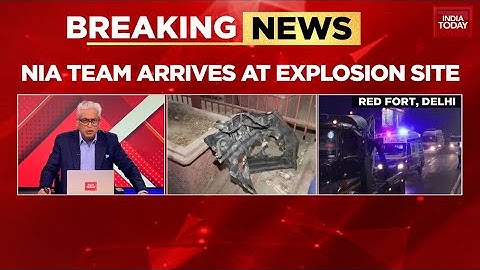 Terror Shadow Over Delhi: 10 Killed In Car Blast Near Red Fort, NSG Deployed