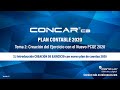 Plan contable 2020 CONCAR CB – Tema 2: Creación de ejercicio – Introducción