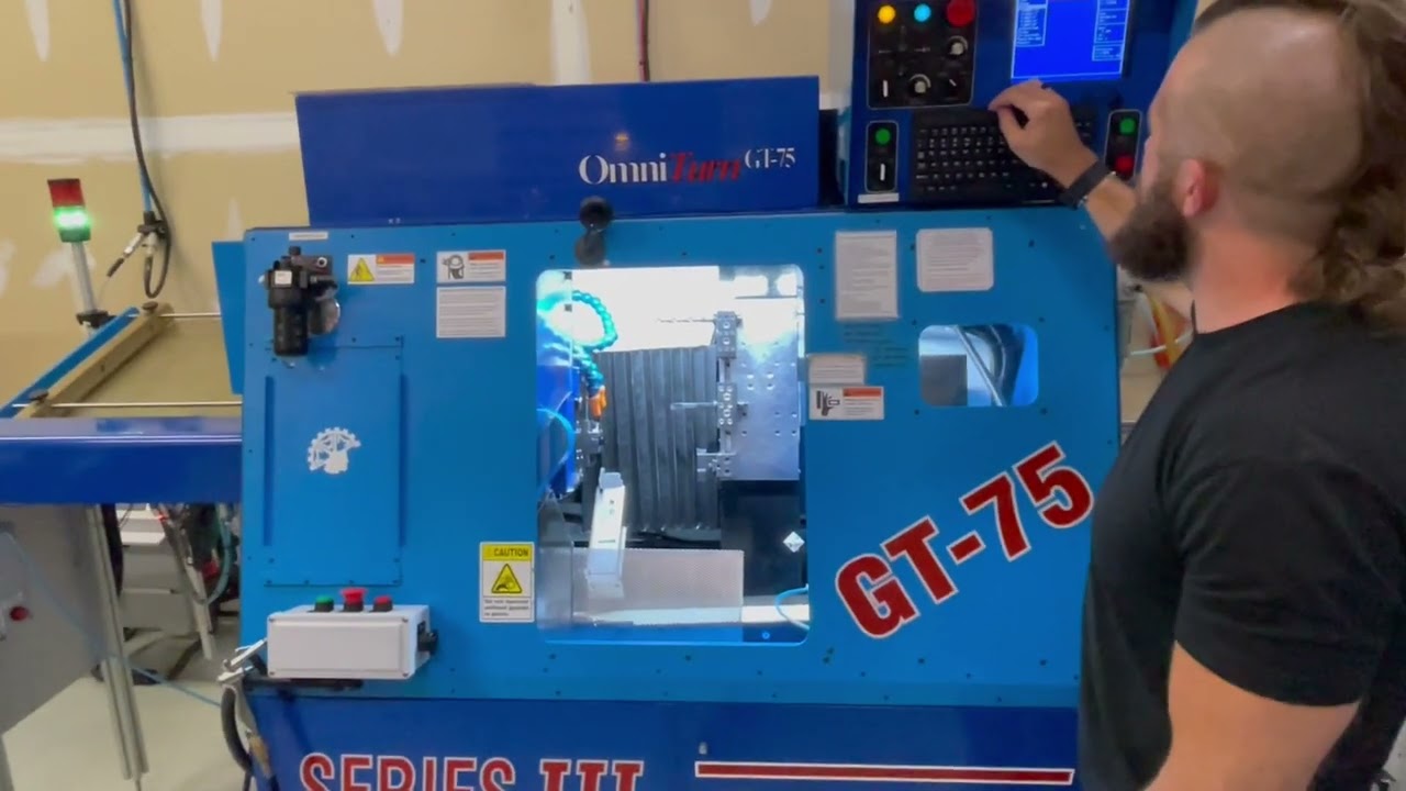 OMNITURN GT-75 Series III CNC Gang Lathe & Ziploader G4 2019' #GMT