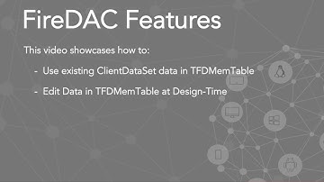 Moving CDS data to TFDMemTable