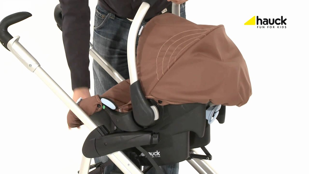 Poussette trio + base isofix Hauck