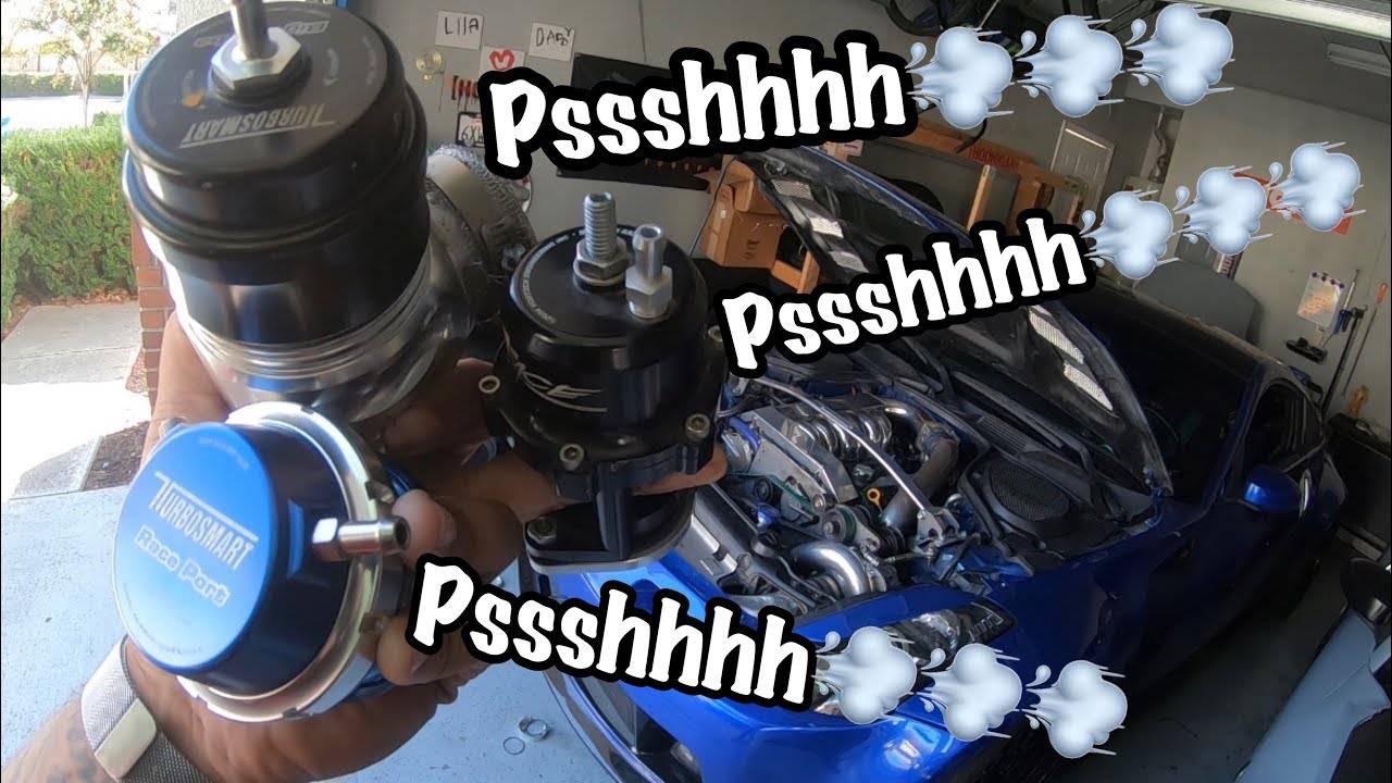 Supercharged 350Z Blow off valve go “psssssshhhh” YouTube