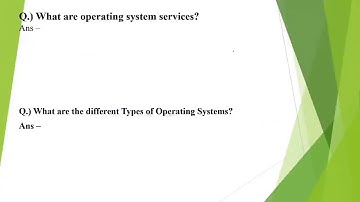 Operating System Interview Questions - Part 1