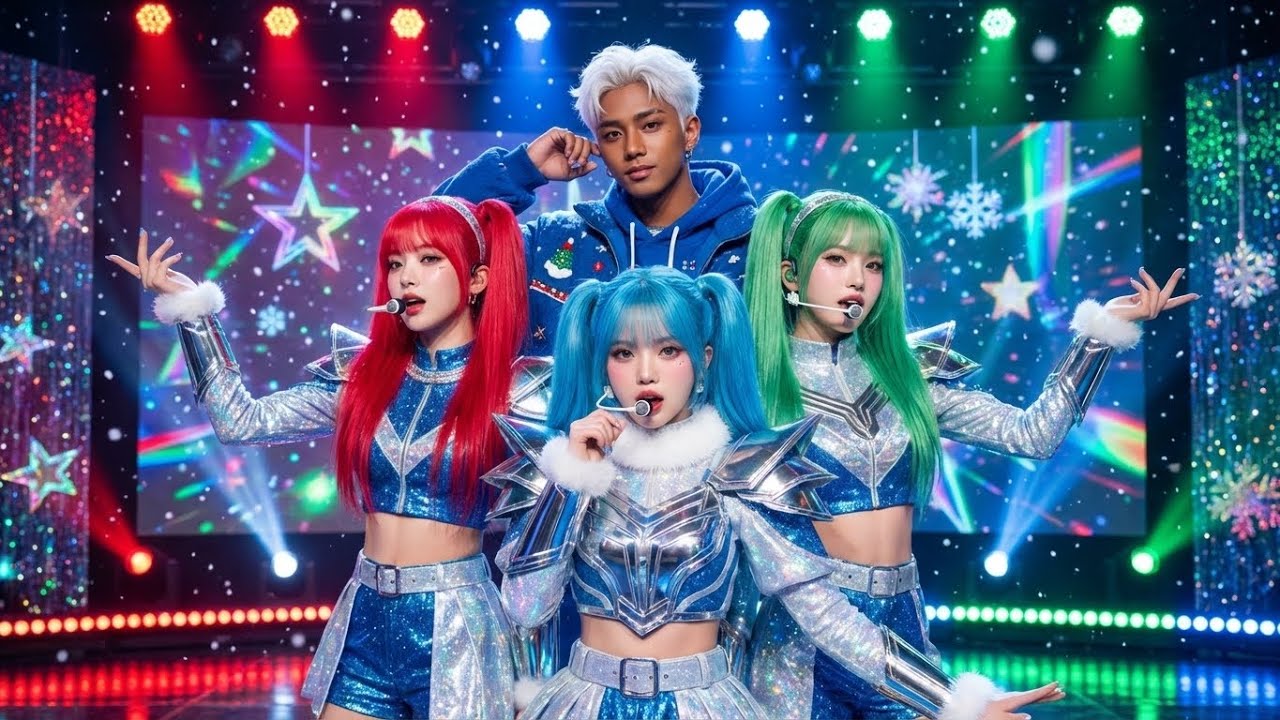 Brilla La Noche K Pop Navidad Dance #kpop #navidad #canciónnavideña #