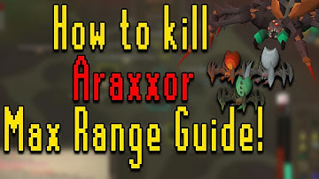 How to kill Araxxor OSRS (Max Range Guide)