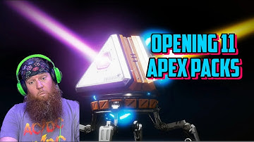 I Opened 11 Apex Packs #apexlegends #apexpackopening #heirloom