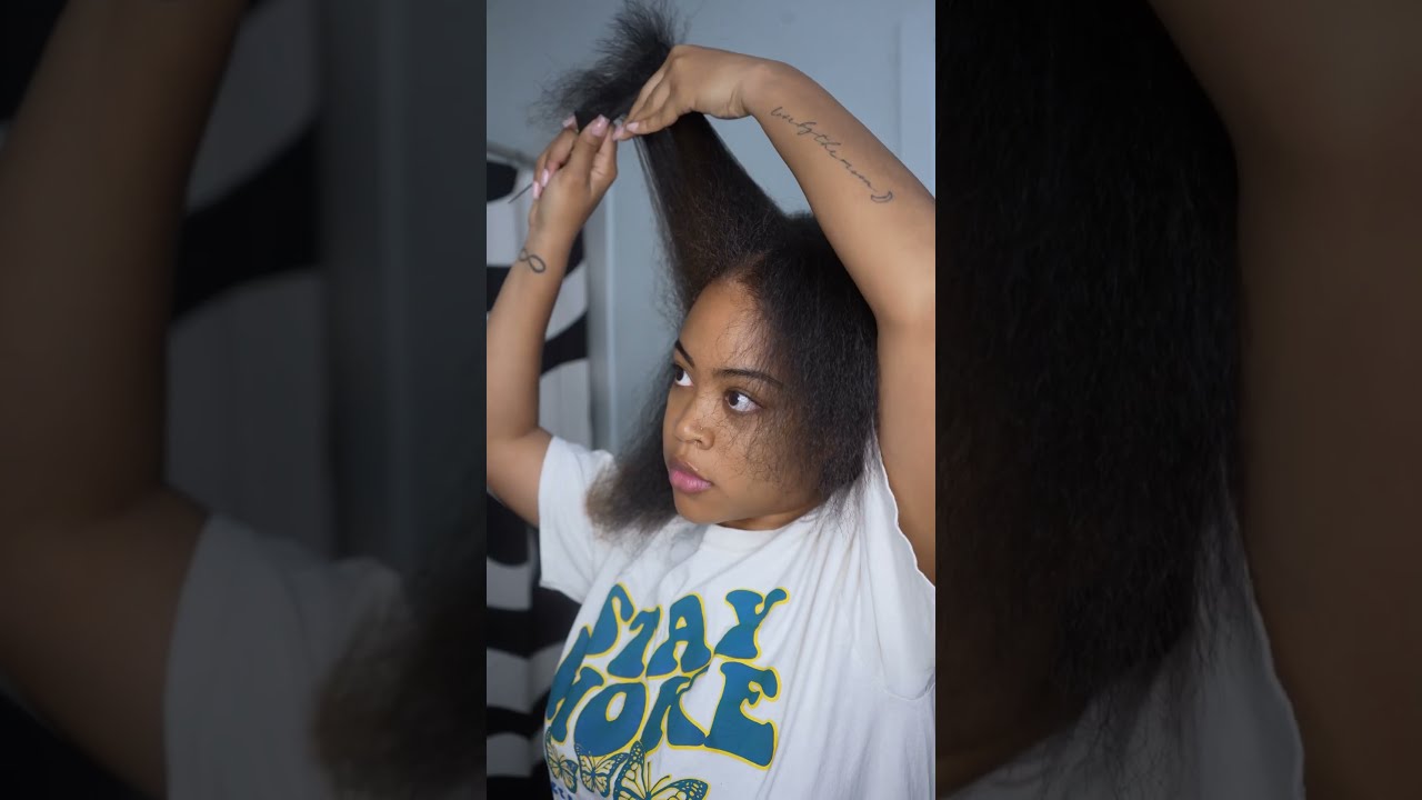 DIY Natural Hair Trim At Home