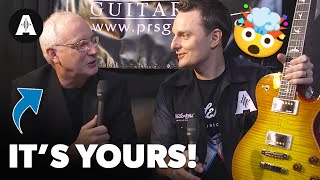 Paul Reed Smith Surprises Lee With A Beautiful Guitar