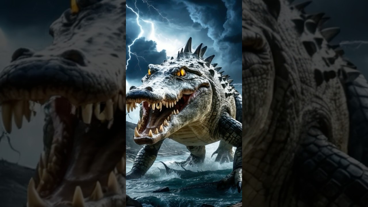 An animal that becomes a giant monster     