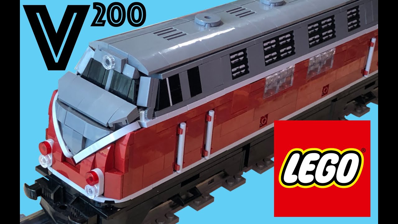 Wie gut ist die Lego V200 der Bundesbahn von Bricks-On-Rails ? - YouTube