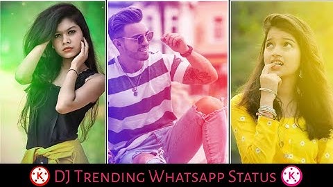 How To Make Trending Dj Remix Whatsapp Status Video in Kinemaster ll ja created ll