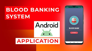 Project on "Blood Banking System Android Application" #androidprojects #project #projectideas #app