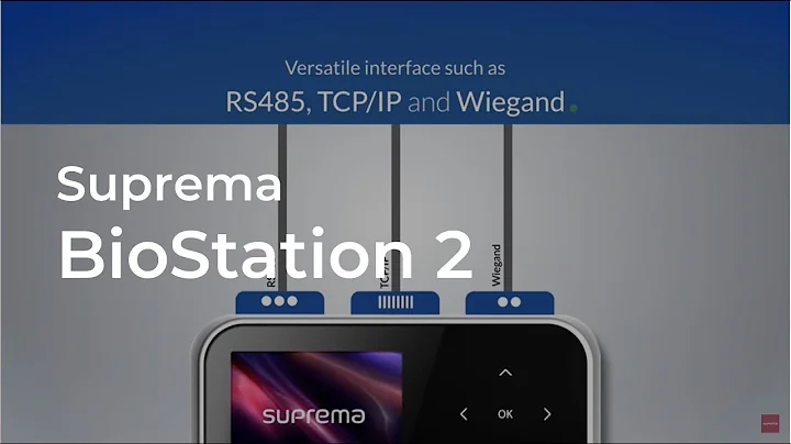 [BioStation 2] Introduction Infographic l Suprema