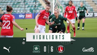 Highlights | Argyle Women 0 - 6 Charlton Athletic