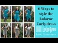 How to style your Lularoe Carly dress-Including the flower knot! 