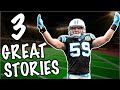 LUKE KUECHLY: 3 GREAT STORIES (RETIREMENT TRIBUTE)