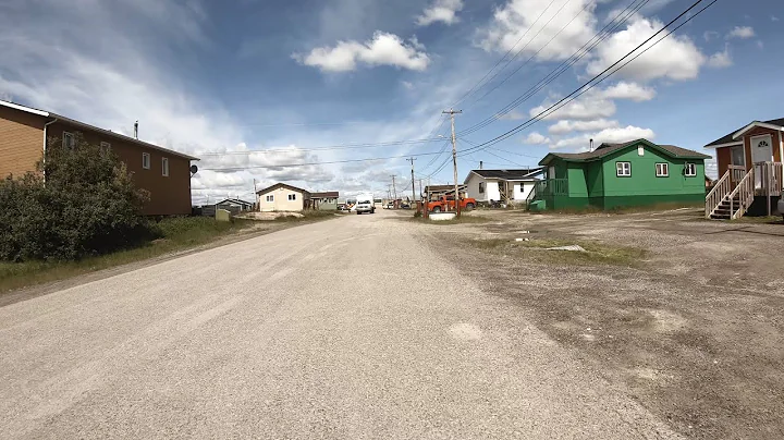 Driving around Rae (Behchok), Northwest Territories