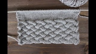Нижняя кайма из кос для оформления края вязаного изделия спицами Нижняя кайма из кос для оформления края вязаного изделия спицами