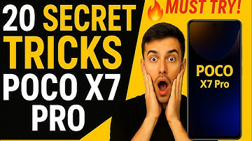 Top 20 POCO X7 Pro Hidden Features 🔥 Best Tips & Settings You Must Try!