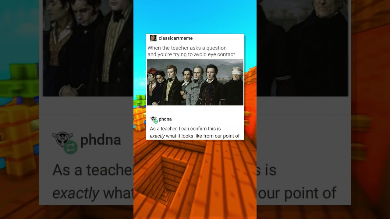 избегайте зрительного контакта 👁️