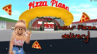 1 hour pizza delivery || Bloxburg #1|| Lvsxrblx 💓