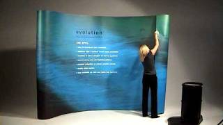 Pop-Up System Demonstration - Evolution видео Pop up стенды. Мобильные стенды pop up. Выставочные стенды pop up. Стенды поп ап