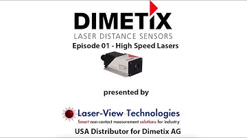 Dimetix Laser Distance Sensors High Speed Measurement | Laser-View Technologies