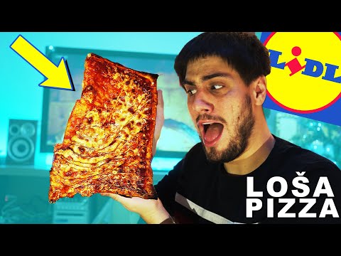 Видео: Naručio sam NAJSKUPLJU PIZZU iz LIDL-A