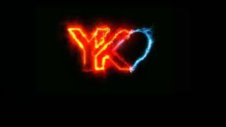 FIRE TEXT IN YK LOGO